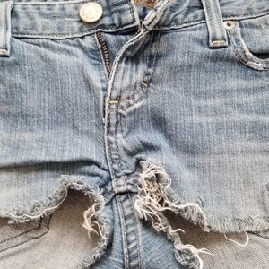 American Eagle Outfitters Cutoffs, Distressed Sz 2